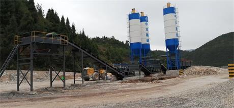 800型水穩級配碎石拌合站廠家